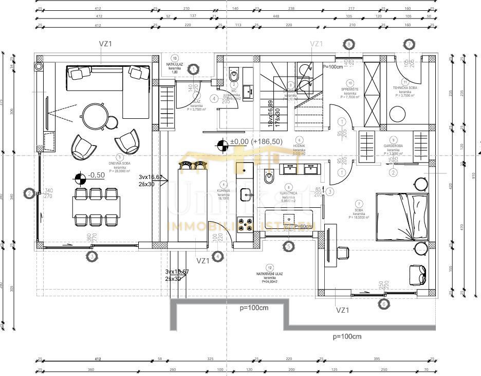 Terreno edificabile con vista mare